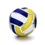 VolleyBall Charm Bead